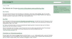 Desktop Screenshot of dciwam.de